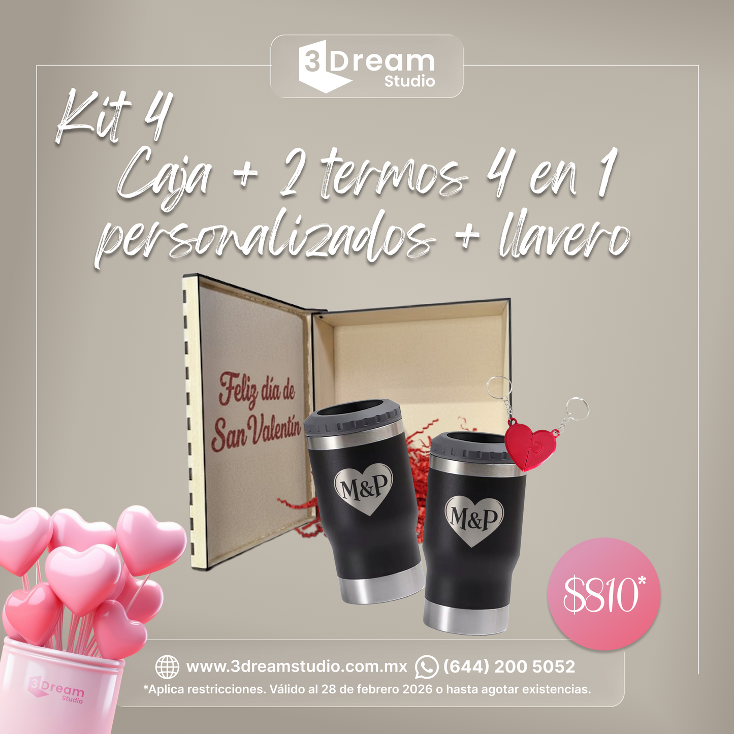 Kit #4 San Valentín