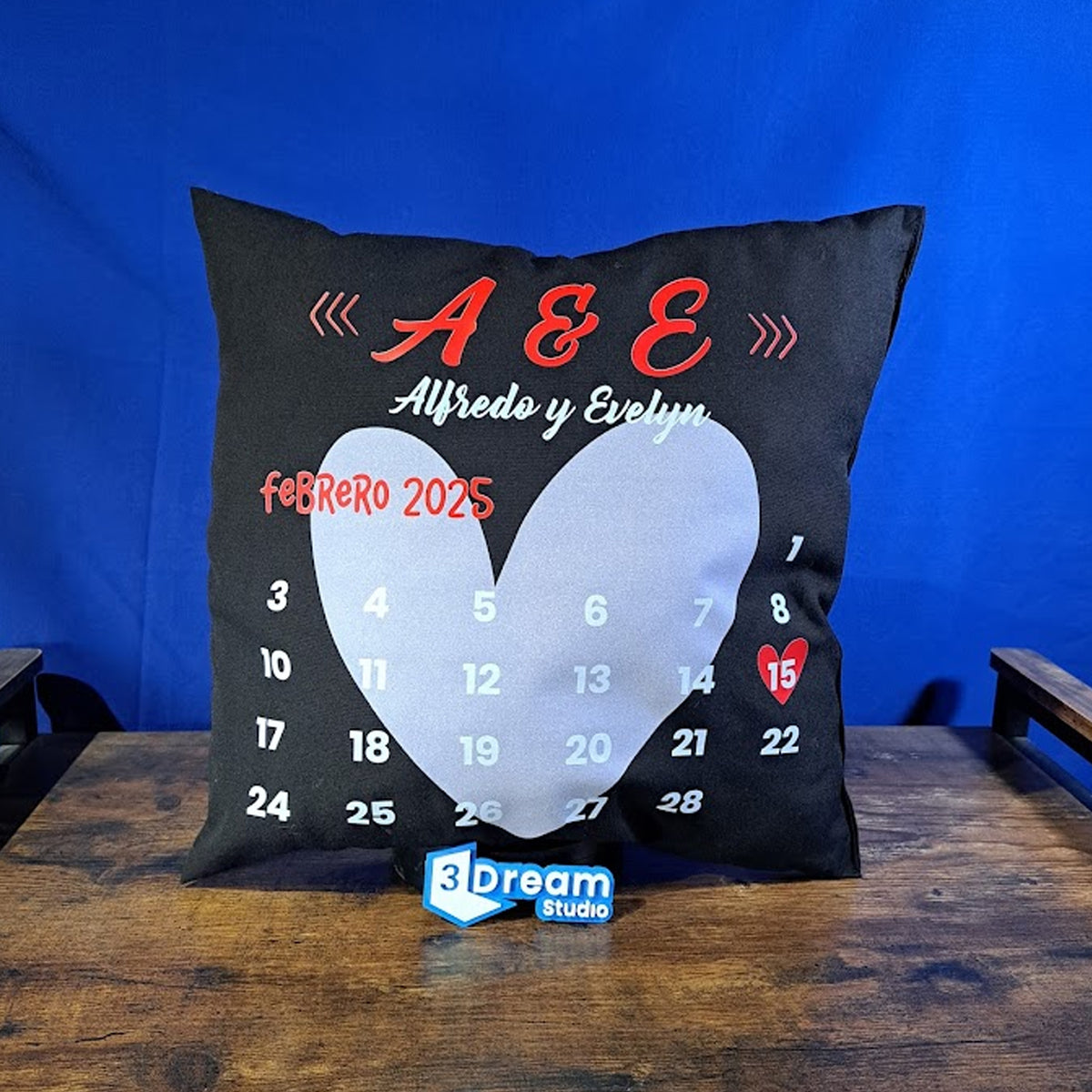 Almohada personalizada