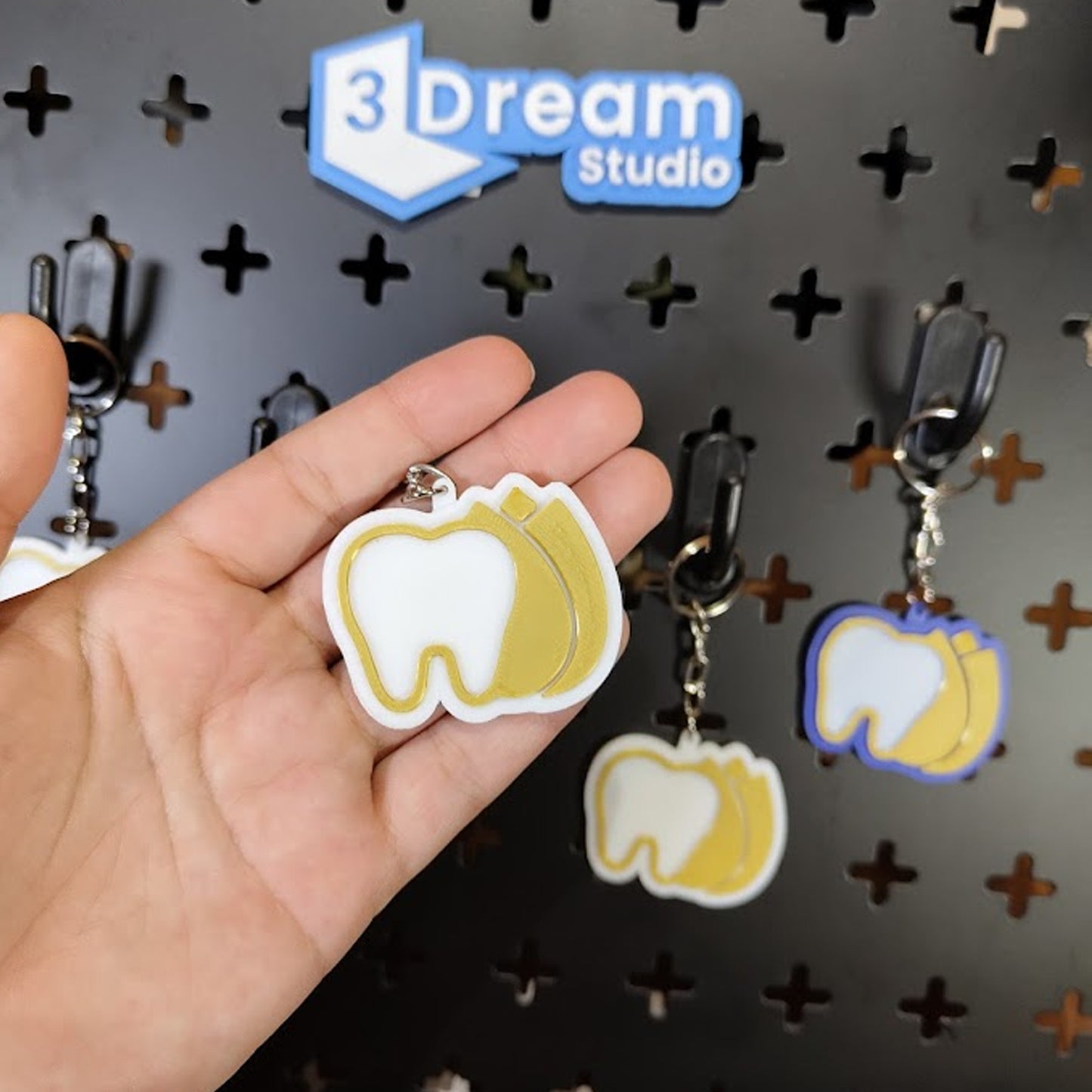 Paquete de 10 llaveros NFC