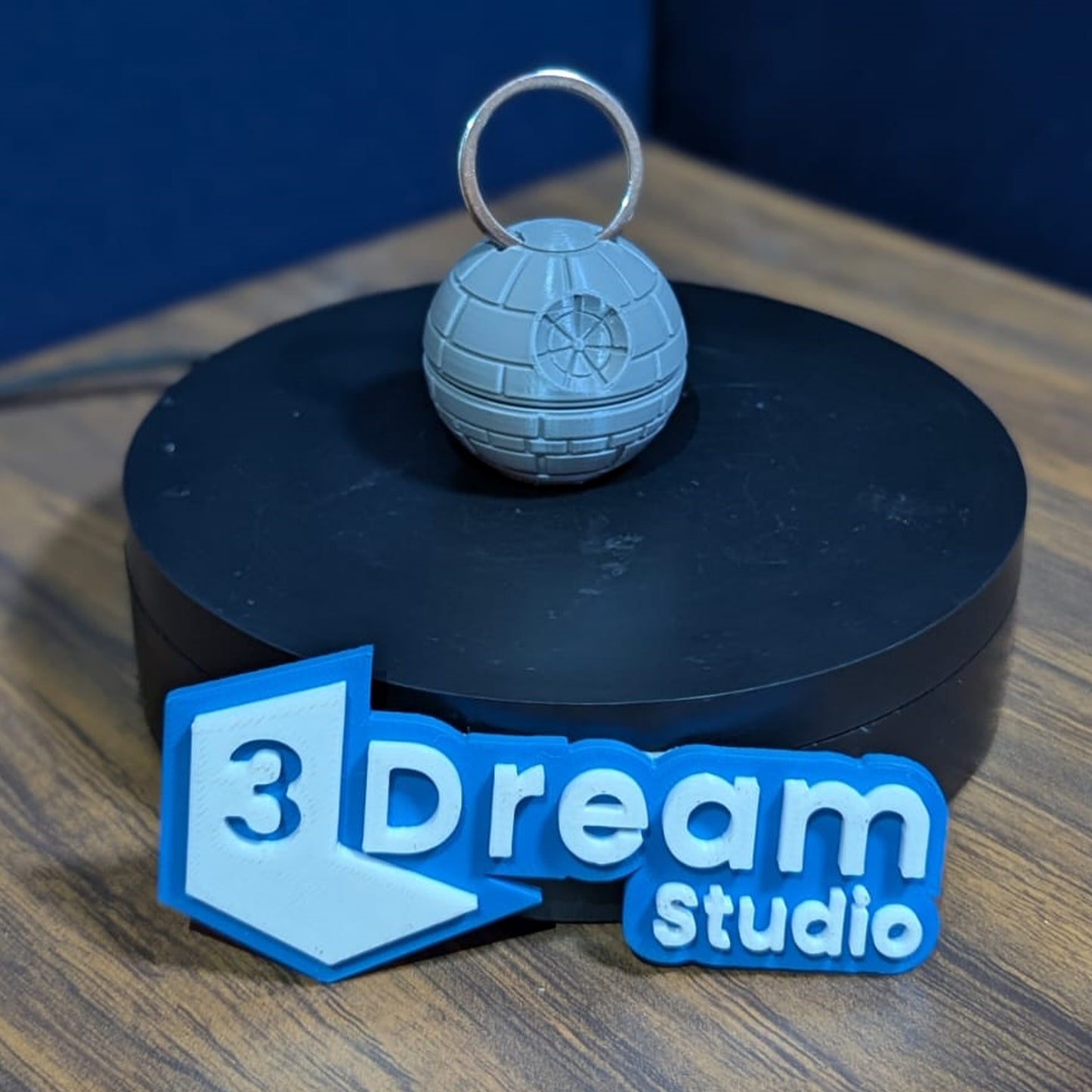 Llavero estrella de la muerte