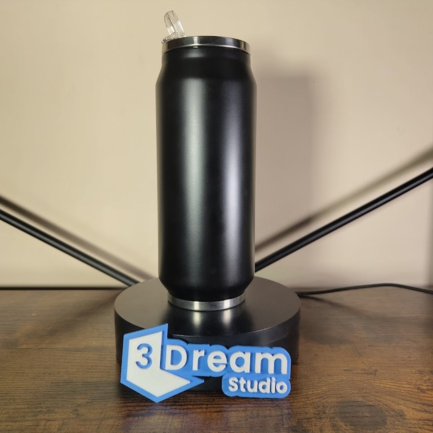 Lata Acero Inoxidable 500 ml negro