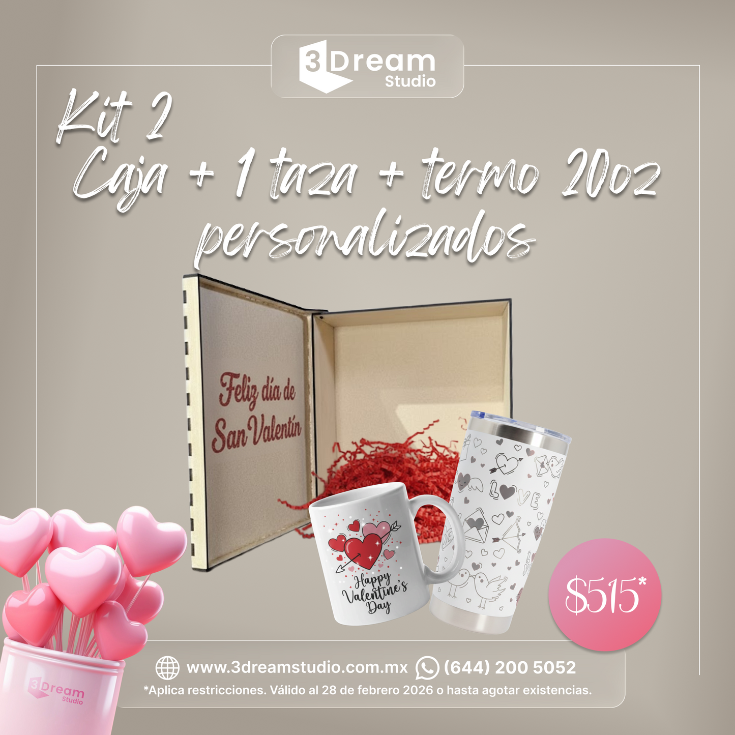 Kit #2 San Valentín