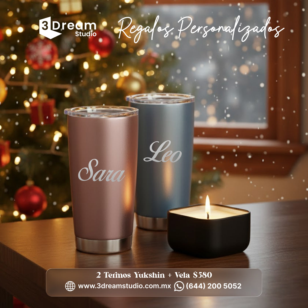 2 Termos Yukshin + Vela GRATIS