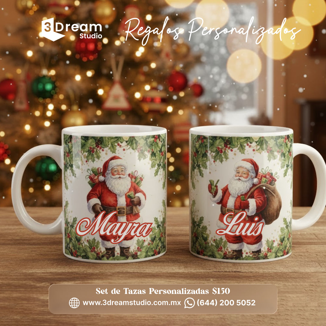 Set de 2 Tazas Personalizadas
