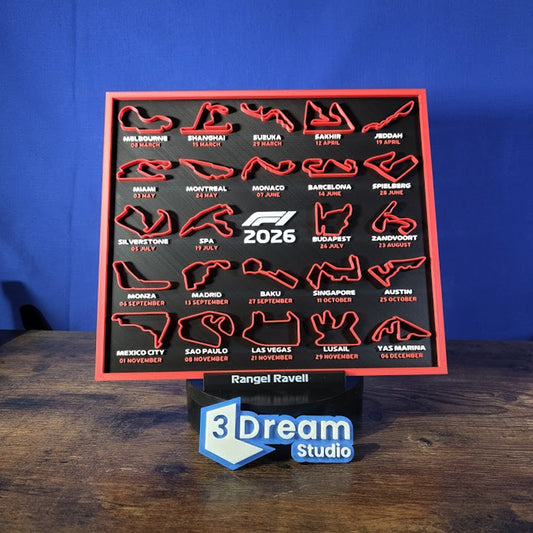 Calendario 2026 Fórmula 1