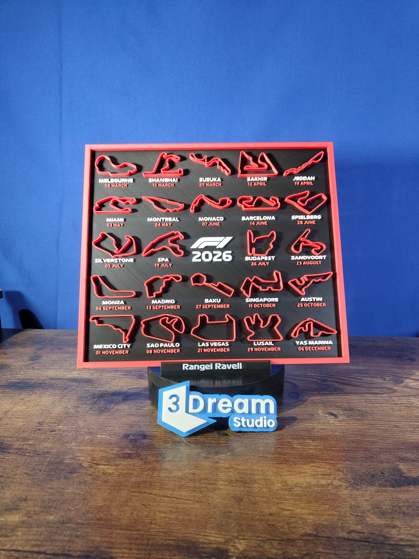 Calendario 2026 Fórmula 1