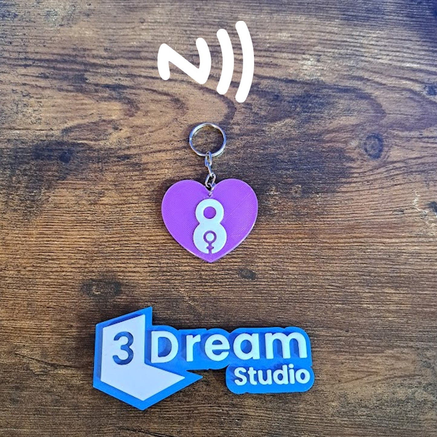 Llavero día de la mujer